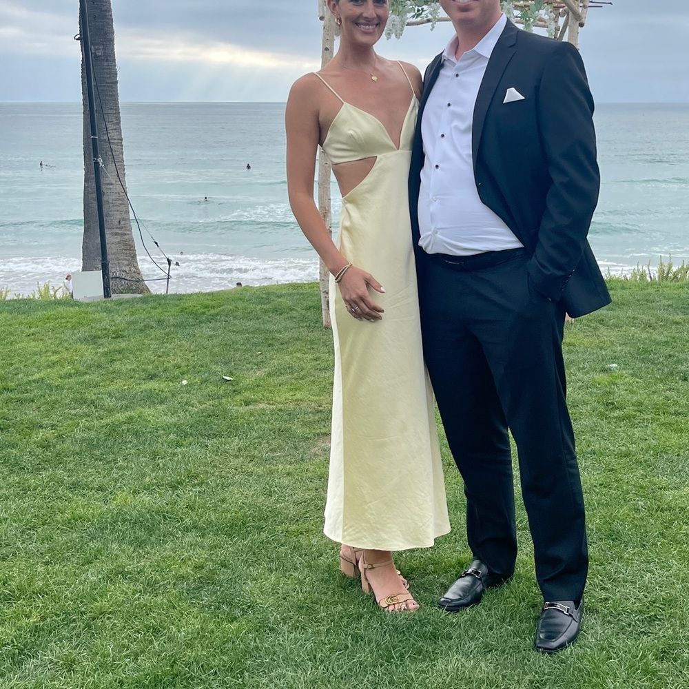 Significant Other Jacy midi Dress in Butter